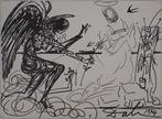Salvador Dali (1904-1989) - LAnnonciation : Ange Gabriel et, Antiek en Kunst, Antiek | Overige Antiek
