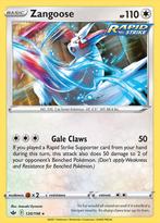 Zangoose 120/198 Chilling Reign, Ophalen of Verzenden, Nieuw, Losse kaart, Foil