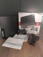 Playstation 3 Slim Zwart 320 gb in doos, Ophalen of Verzenden, Nieuw