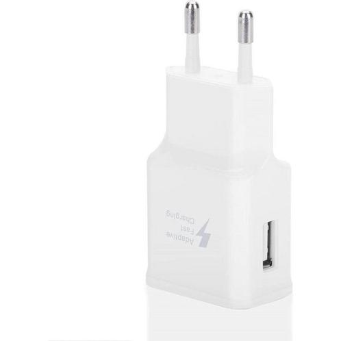 USB Snellader - Samsung Oplader voor Samsung 15W - Wit, Telecommunicatie, Mobiele telefoons | Telefoon-opladers, Ophalen of Verzenden