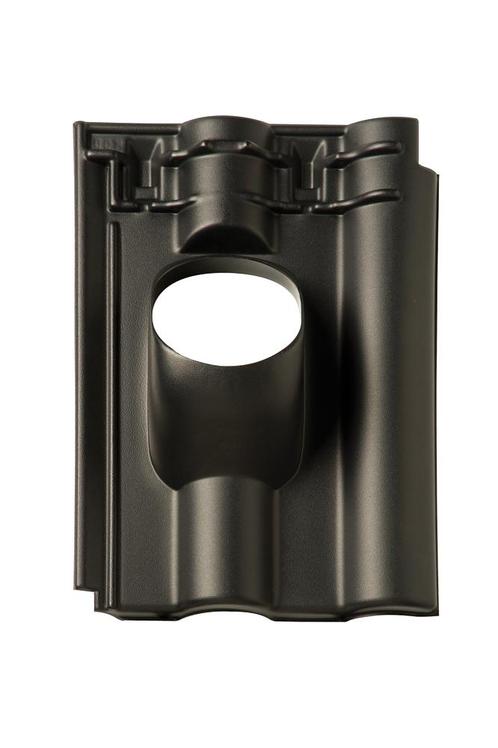 Dakdoorvoerpan 131 Modula 25-45° 1-pans zwart, Doe-het-zelf en Verbouw, Overige Doe-het-zelf en Verbouw, Ophalen of Verzenden