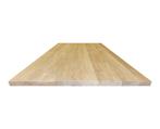 Eiken tafelblad 4 cm massief - glad-100x100 cm, Huis en Inrichting, Nieuw, 100 tot 150 cm, Tafelblad, 100 tot 150 cm