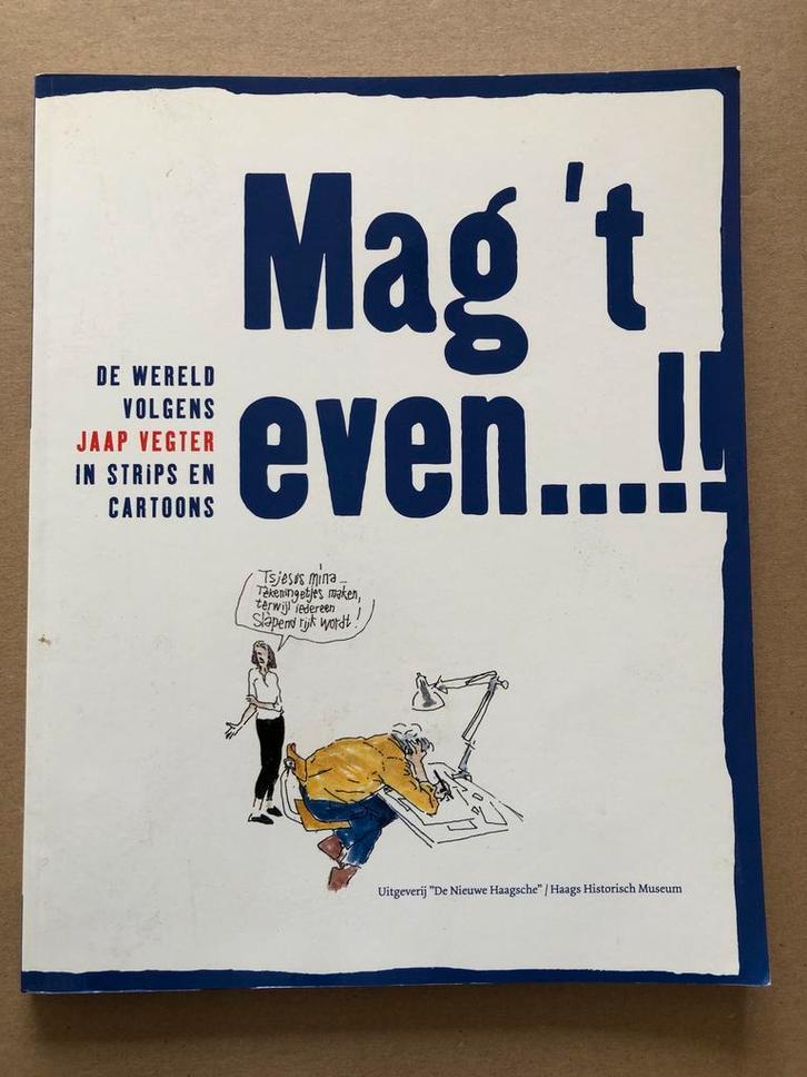 Monografie Jaap Vegter - Striptekenaar en Cartoonist, Verzamelen, Stripfiguren, Boek of Spel, Gebruikt, Ophalen of Verzenden
