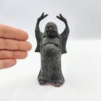 Oud-Chinees/Siamees Brons Staande Gelukkige Boeddha