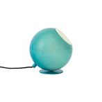 Retro tafellamp blauw met glas - Mabel, Huis en Inrichting, Lampen | Tafellampen, Nieuw, Glas, Retro, Minder dan 50 cm