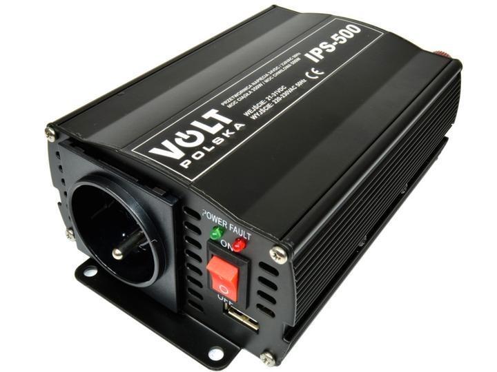 Omvormer vrachtwagen - 24 Volt naar 230 Volt - 350 Watt - Zw, Auto diversen, Aanhangwagen-onderdelen, Nieuw, Ophalen of Verzenden