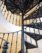 Industrile, wentel, stalen, spiltrap, Victoriaanse siertrap, Nieuw