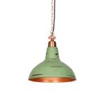 Industriële hanglamp antiek koper - Goliath, Huis en Inrichting, Lampen | Hanglampen, Nieuw, Overige materialen, Industrieel, 75 cm of meer