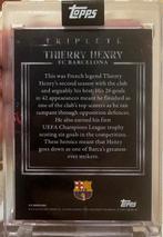 2024 Topps FC Barcelona Triplete Thierry Henry Autograph 2/5, Nieuw