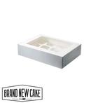 Cupcake Doosje 12 Wit (incl. tray met venster) 25st., Verzenden, Nieuw