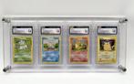 The Pokémon Company - 4 Graded card - Bulbasaur Holo &, Hobby en Vrije tijd, Verzamelkaartspellen | Pokémon, Nieuw