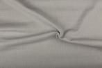 Linnen stof lichtgrijs - Ongewassen linnen stof 10m op rol, 200 cm of meer, Nieuw, Grijs, Linnen