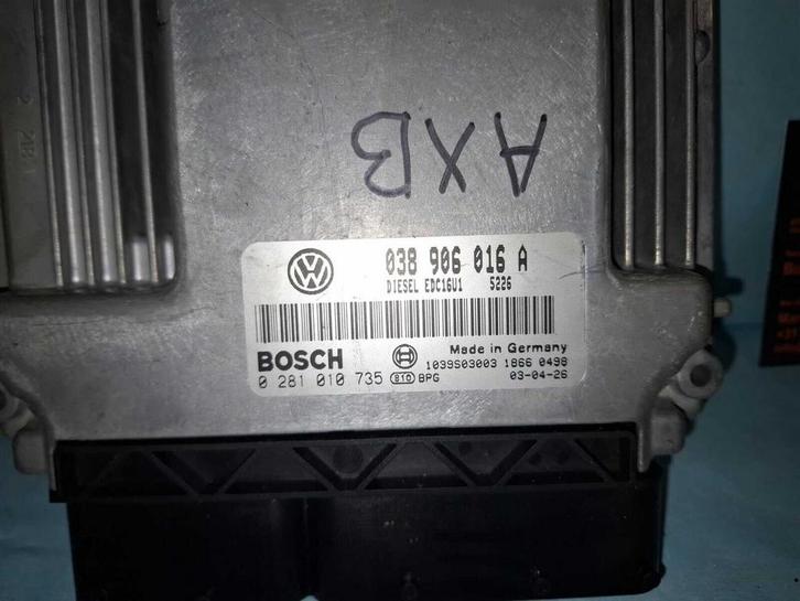 ECU MOTORCOMPUTER 1,9 TDI 038 906 016 A VOLKSWAGEN TRANSP..., Auto-onderdelen, Motor en Toebehoren, Gebruikt, Volkswagen, Ophalen of Verzenden