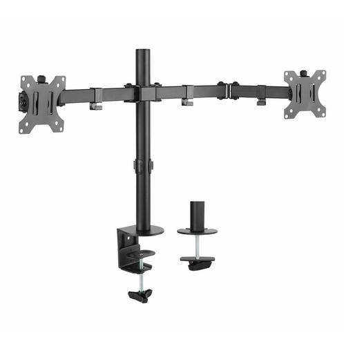 Audizio MAD20 universele monitor arm voor 2 schermen van 13, Computers en Software, Monitoren, Nieuw, Verzenden