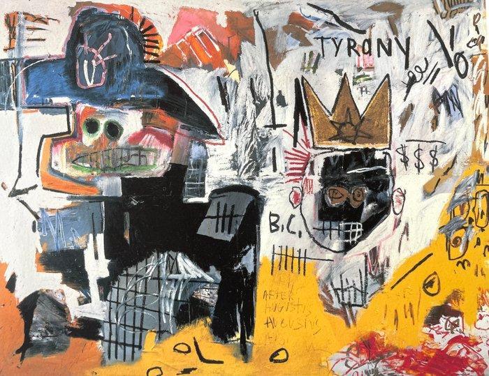 Jean-Michel Basquiat (1960-1988) - Untitled (Tyrany) -, Antiek en Kunst, Antiek | Meubels | Stoelen en Banken