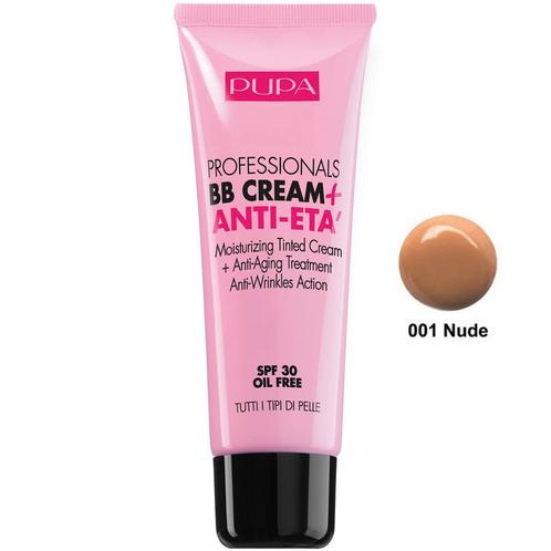 Pupa Milano  BB Cream + AntiEta  001 Nude, Sieraden, Tassen en Uiterlijk, Uiterlijk | Haarverzorging, Nieuw, Verzenden