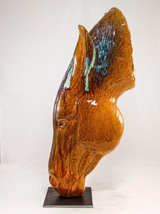 Salvatore Alibrio - Drinking horse -, Antiek en Kunst, Kunst | Designobjecten