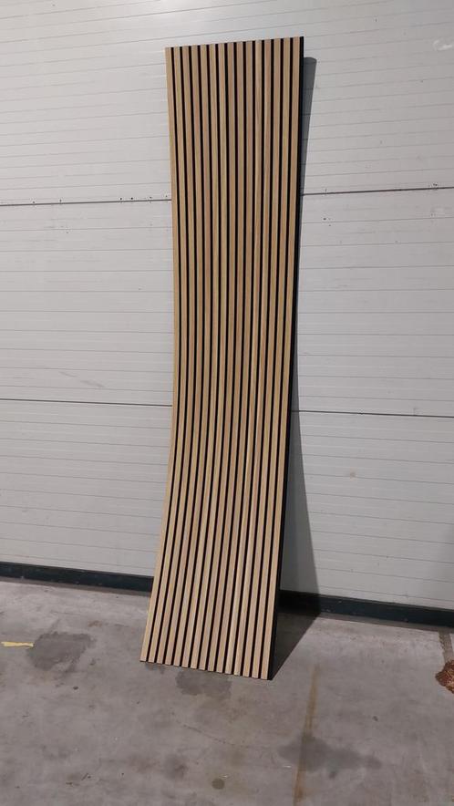8x Akoestische wandpaneel 280x60, New walnut, 2025, Doe-het-zelf en Verbouw, Platen en Panelen