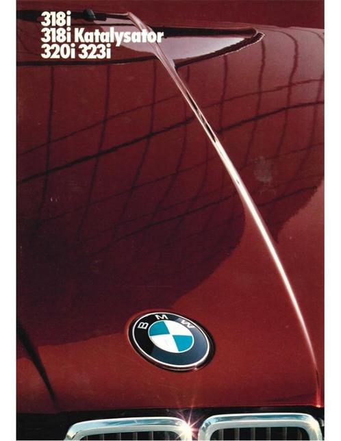1985 BMW 3 SERIE BROCHURE DUITS, Boeken, Auto's | Folders en Tijdschriften, BMW