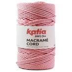 Katia Macramé Cord - 101 roze - Katoen Garen, Hobby en Vrije tijd, Breien en Haken, Ophalen of Verzenden, Nieuw