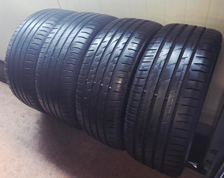 4x 205 40 R17 ZOMERBANDEN 8mm en 6.5 a 7mm €62,50 P.S GEMONT, Auto-onderdelen, Banden en Velgen, 17 inch, Zomerbanden, 205 mm