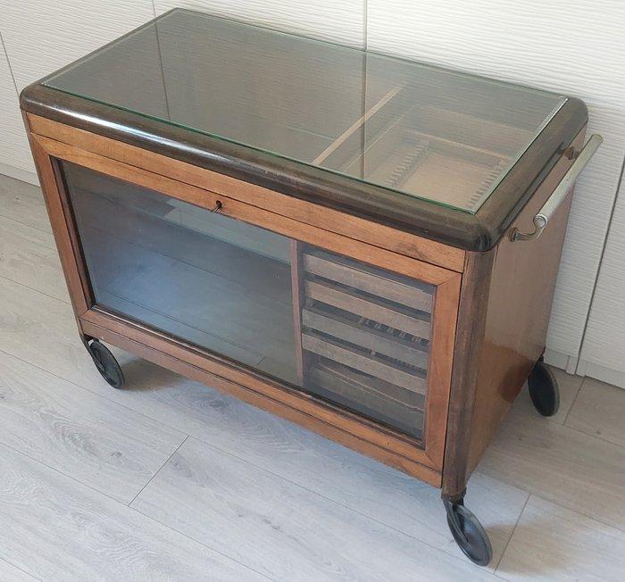 Serveerwagen - Hout, Antiek en Kunst, Kunst | Designobjecten