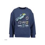 Sweater - monster truck - maat: 128 - Blue Seven, Verzenden, Nieuw, Blue Seven