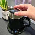 Ruhhy Elektrische Verwarmer met Mok - Houd Uw Drankjes Pe..., Huis en Inrichting, Ophalen of Verzenden, Nieuw