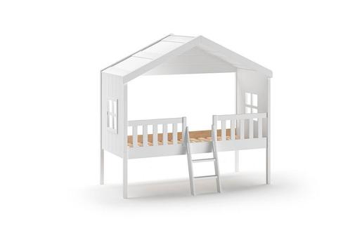 HUISBED + LADDER WIT, Kinderen en Baby's, Kinderkamer | Bedden, Nieuw, Ophalen of Verzenden