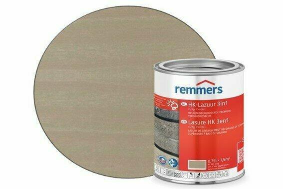 Remmers HK-lazuur | Grey Protect Zandgrijs, Doe-het-zelf en Verbouw, Verf, Beits en Lak, Verzenden