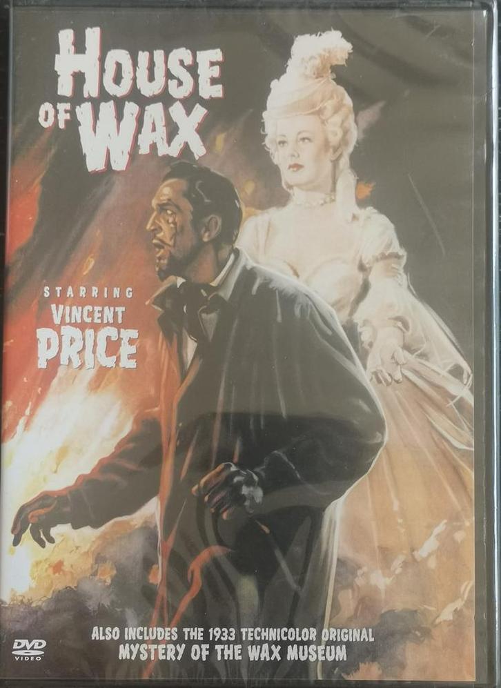 House of wax + Mystery of the wax Museum -  Gratis verzenden, Cd's en Dvd's, Dvd's | Tv en Series, Nieuw in verpakking, Horror