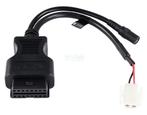 Jaltest Volvo Penta 2 Pins OBD - 16 Pins OBD2 Verloopkabel, Verzenden, Nieuw