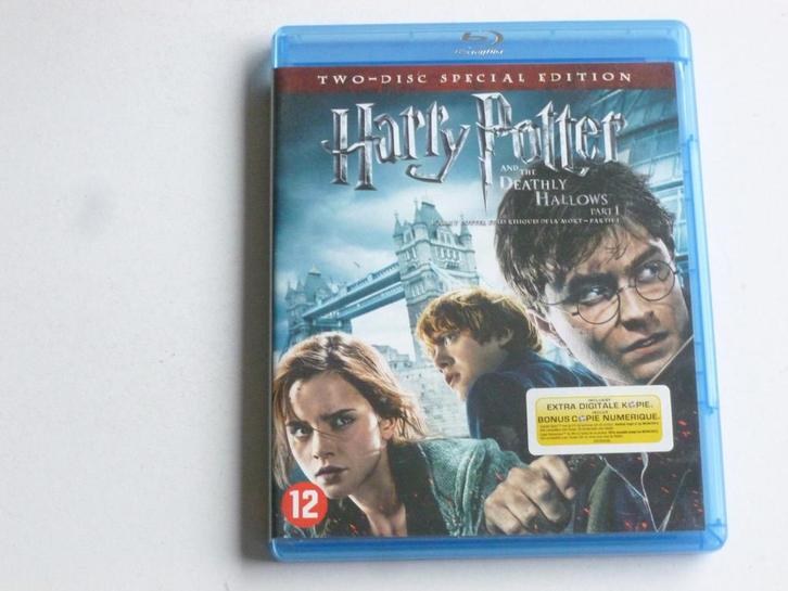 Harry Potter - and the Deathly Hallows (2 Blu-ray) special e, Cd's en Dvd's, Dvd's | Klassiekers, Zo goed als nieuw, Verzenden