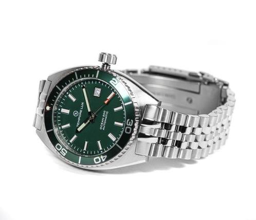 Tempore Lux - Ocean 200 Swiss Automatic Green - 2022 - Ocean, Sieraden, Tassen en Uiterlijk, Horloges | Heren