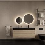 Badkamermeubelset Gliss Design Milan Met Lako Mat Zwarte, Ophalen of Verzenden, Nieuw, Bad