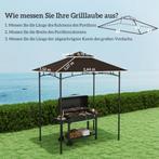 TRUUSK Vervangend Dak Voor Grillpaviljoen 1,5 M X 2,4 M Alle, Tuin en Terras, Partytenten, Verzenden, Nieuw
