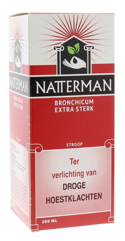 Natterman Bronchicum extra sterk - 200 ml, Diversen, Verpleegmiddelen, Nieuw, Verzenden
