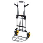 Opvouwbare steekwagen, lvm. 150 kg  -  Grijs  -  Aluminium, Zakelijke goederen, Kantoor en Winkelinrichting | Magazijn, Stelling en Opslag