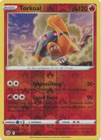 Torkoal 23/172 reverse holo Brilliant Stars, Ophalen of Verzenden, Nieuw, Losse kaart, Foil