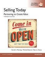 9781292060170 Selling Today: Partnering to Create Value, ..., Verzenden, Zo goed als nieuw, Gerald Manning