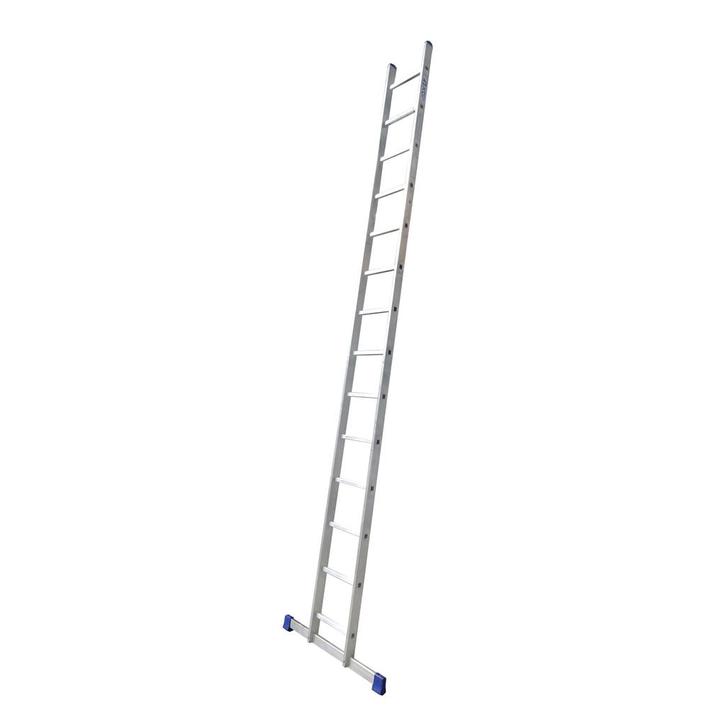 Alumexx Enkele ladder, Doe-het-zelf en Verbouw, Ladders en Trappen, Ladder, Nieuw, Verzenden