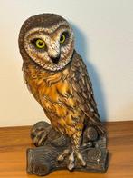 Faro A. Lucchesi - Beeld, Grote Uil - 29 cm - Keramiek -, Antiek en Kunst