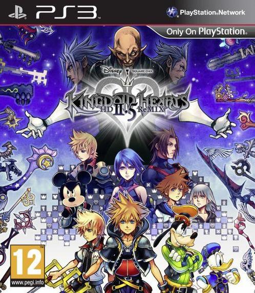 Kingdom Hearts HD 2.5 ReMIX-Standaard (PlayStation 3), Spelcomputers en Games, Games | Sony PlayStation 3, Zo goed als nieuw, Ophalen of Verzenden
