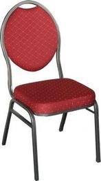 Stapelbare stackchair stoel rood, Ophalen of Verzenden, Nieuw zonder verpakking