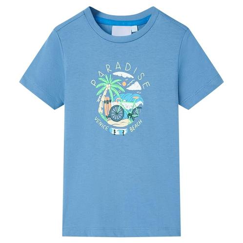 vidaXL Kindershirt 140 middenblauw, Kinderen en Baby's, Kinderkleding | Overige, Nieuw, Verzenden