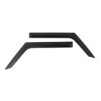 Rugged Ridge Window Visors Matte Black 18-19 2-Door Jeep, Ophalen of Verzenden, Nieuw
