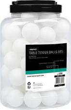 Avento Tafeltennisballen in pot - 60 stuks - ABS, Sport en Fitness, Tafeltennis, Ophalen of Verzenden, Zo goed als nieuw