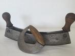 twee antieke groentehakkers , ca 1920 Frankrijk - Keukenmes, Antiek en Kunst