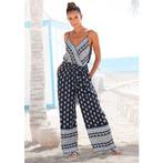 Vivance Jumpsuit met boorddruk en zakken, zomerse, Verzenden, Nieuw