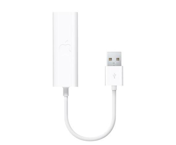 Apple USB naar Ethernet Adapter (A1277), Computers en Software, Pc- en Netwerkkabels, Zo goed als nieuw, Verzenden